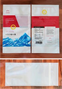 完全生物降解复合开背条袋